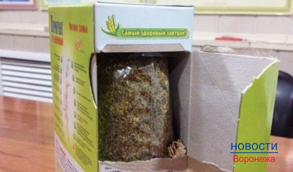 Под Воронежем в запечатанном пакете из-под «Геркулеса» нашли спайсы.