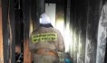 Пожар произошел в квартире многоэтажки.