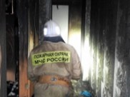 Пожар произошел в квартире многоэтажки.