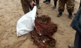 Выловили множество браконьерских сетей.