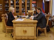 Вопрос обсудили на встрече Алексея Гордеева с Ольгой Голодец.