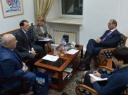 Встреча губернатора с израильским послом.