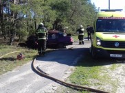 Водитель погиб, двое пассажиров пострадали.