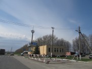 Авто остановили на посту ДПС.