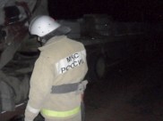 В столкновении грузовиков пострадал водитель.
