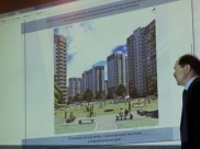 Проект планировки будущего жилого квартала.