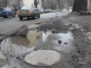 Воронеж не получил федеральных денег на ремонт дорог.
