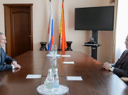 Алексей Гордеев встретился с депутатом Журавлевым.