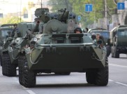 Репетиция парада Победы в 2016 году.