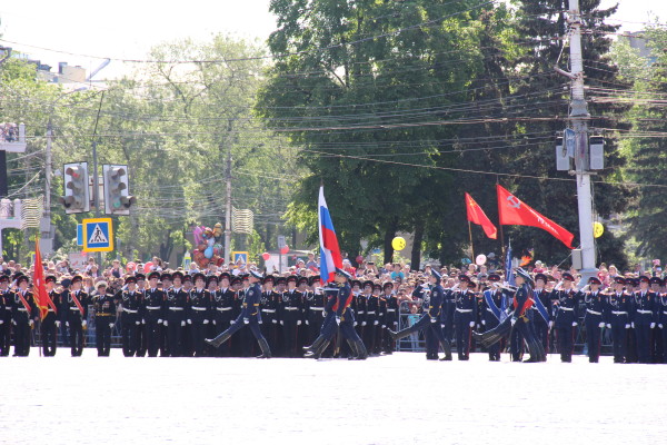 Парад Победы в Воронеже.