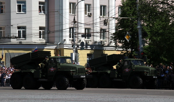 Парад Победы в Воронеже.