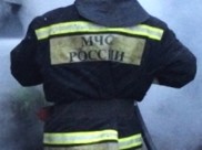Мопед полностью сгорел.