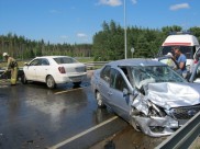 Авария в Железнодорожном районе.