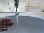 Жильцам дали воду.