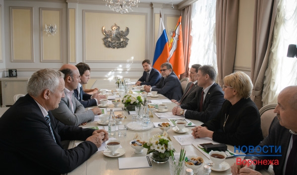 Встреча губернатора с замминистра экономического развития РФ.