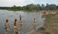 Пляж в Боровом.
