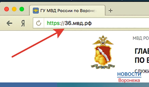 Сайт МВД переходит на кириллический домен.