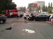 Авария произошла на улице Матросова.