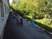Учебная эвакуация людей.