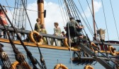 На борту корабля-музея сняли сцены сериала про Екатерину Великую.