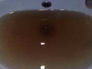 Вот такая вода течет из крана воронежца.