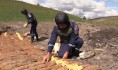 Снаряды уничтожали в два этапа.