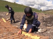 Снаряды уничтожали в два этапа.
