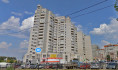 В этом доме произошел пожар.