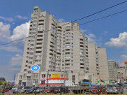В этом доме произошел пожар.