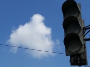 Заработал новый светофор.