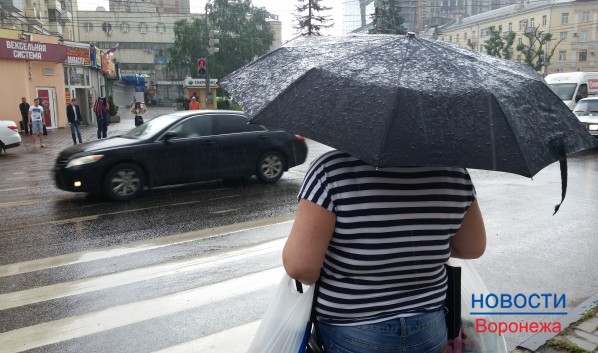 В Воронеже пройдут дожди.
