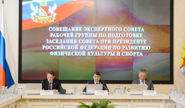 Игорь Левитин провел совещание экспертного совета.