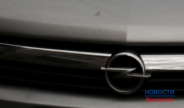 Сгорел Opel.