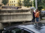 Авария на перекрестке Фридриха Энгельса и Кольцовской.