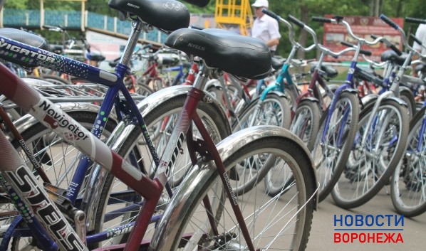 Воронежцы за месяц своровали полтора десятков велосипедов.