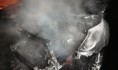 Иномарку уничтожил огонь.