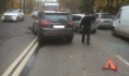Авария на улице Ломоносова в Воронеже.