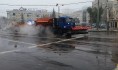 На выходных с неба будет срываться снег и дождь.