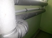 Пожар тушили в подвале.