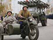 В мероприятиях приняла участие легендарная «Катюша».