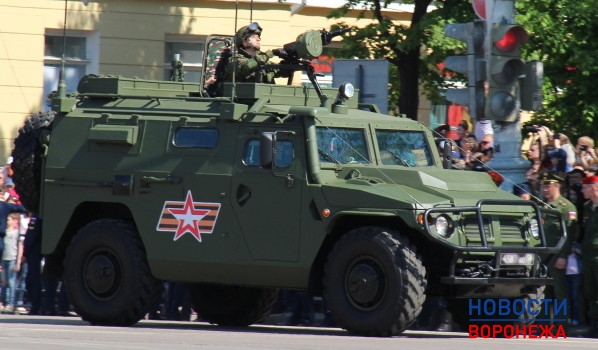 В Воронеже пройдет показ вооружения и военной техники.