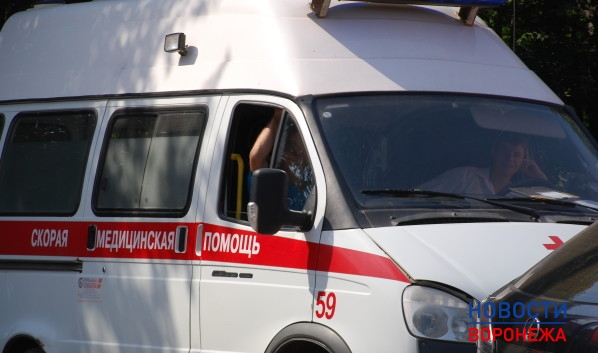Воронежец попал с ранением в больницу.