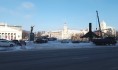 Собрали первый ярус елки.