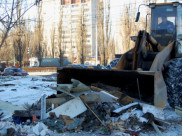 Рынок демонтировали.