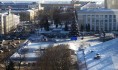 На площади установят экран для трансляции мультфильмов.