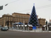 Движение будут перекрывать вокруг площади Ленина.