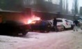 Сгорели два автомобиля.