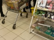 Подозреваемый пытался скрыться, не заплатив за товары.