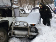 В аварии пострадали два человека.