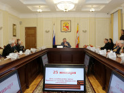 Встреча с ветеранами в мэрии.